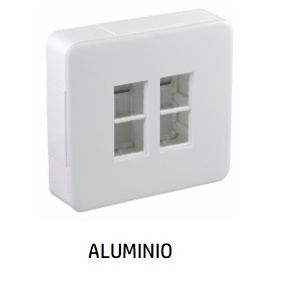 EFAPEL - 83410SAL POSTO DE TRABALHO SALIENTE 2X4+4X4 MÓD AL - 5603011643911