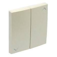 EFAPEL - 90612TPE TECLAS PARA BOTÃO DUPLO DE PERSIANAS PÉROLA - 5603011068202