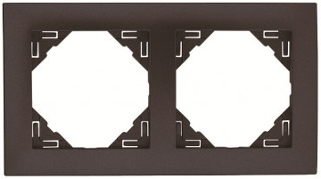 Efapel - 90920ti Double Gris mirror - 5603011068554