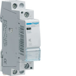 ESC125S - Contactor silencioso 25A, 1NA, 230V HAGER EAN:3250612230617