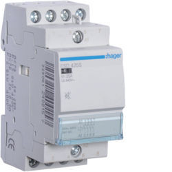 ESD425S - Contactor silencioso 25A, 4NA, 24V 2M HAGER EAN:3250612400157