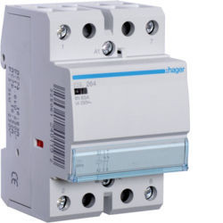 ESL264 - Contactor 63A, 2NF, 12V 3M HAGER EAN:3250612401246