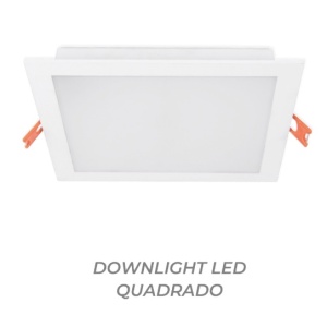 ESL7112WW - 100100200040 - DownLight Square LED 12W 3000K White