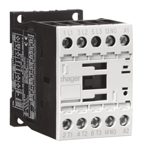 EV00710E - 3p +1 contactor at 7th 24 VDC Hager EAN: 3250612235841