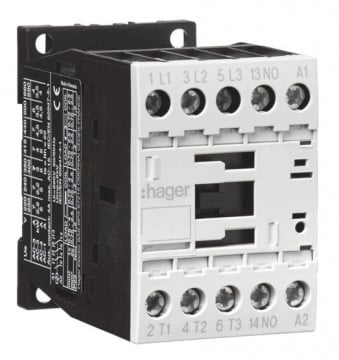 EV01501C - Contener. 3P+1 NF 15.5A 230V 50Hz/240 V 60Hz HAGER Ean:3250612235933