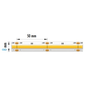 FITA LED ECOB 10W 24V 4000K IP20 5MT