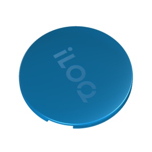 Funda para llave inteligente - Color azul - Fácil y rápida instalación - Compatible con ILOQ-KEY-S5 - Paquete de 100 unidades