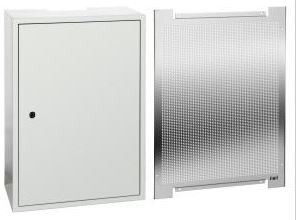 Gabinete Interior con Cerrar e abajo FALSO metálico, Dimensiones: 600x600x200mm