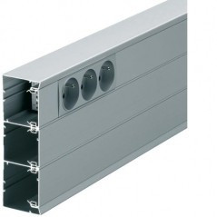GBA501311aalu - GBA Base 50x131 Aluminium Hager EAN: 4012740204767
