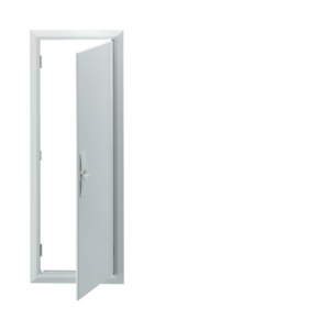 GF313E - Rim et porte métallique avec fermeture. P / GE313en Hager Ean: 3250612861583