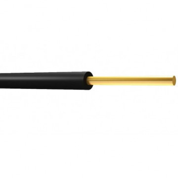 H07V-U Wire 1,5 Schwarzer Preis pro Meter