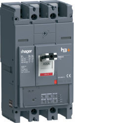 HEW400JR - Disjuntor P630 LSI 3P-3D 400A 70kA HAGER EAN:3250613197896