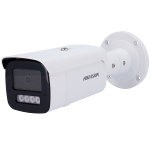 Hikvision Bullet Camera IP GAMA Pro - Résolution 4 MPX (2688x1520) - 2,8 mm Lens - Hybrid Light 80 m | WDR 120 dB - Détection de mouvement 2.0 | ACUSENSE - IP67 | Poe | MicroSD | Microphone