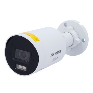 Hikvision | Câmara Bullet IP gama PRO - 4 Megapíxel | Duas lentes numa 2.8/4 mm - Luz híbrida 40 m | Microfone duplo em matriz - Deteção de movimento 2.0 | AcuSense - Face capture | PoE+ | MicroSD 512 GB - IP67 | NEMA 4X | Cor Branco