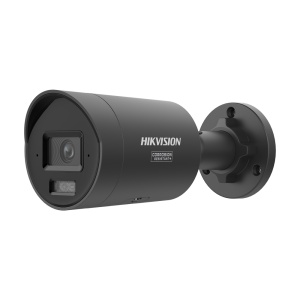 Hikvision câmara Bullet IP gama PRO - Resolução 4 Mpx (2688x1520) - Duas lentes numa 2.8/4 mm - Luz híbrida 40 m | Microfone duplo | Face capture - Deteção de movimento 2.0 | AcuSense - IP67 | NEMA 4X | PoE+ | MicroSD