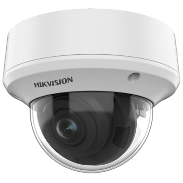 HIKVISION - DOME 4EN1 Valeur de la caméra - Résolution 8 mégapixels (3840x2160) - lentille varifocale motorisée 2,7 ~ 13,5 mm - plage IR 60 m - IP67 imperméable, antivandalisme IK10
