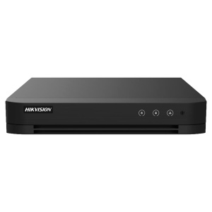 Hikvision DVR 5n1 - 4 CH HDTVI / HDCVI / AHD / CVBS - Até 5 canais IP - Resolução máxima de entrada 1080p Lite - Deteção de movimento 2.0 em todos os canais - Suporta 1 disco rígido até 4 TB | Áudio