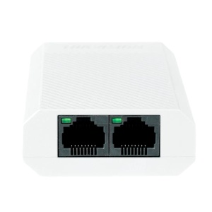 Hikvision Indoor PoE Extender – Erweitert die PoE-Leistungsreichweite auf bis zu 100 Meter – 2 PoE-Out-Ports + 1 RJ45 PoE In Uplink – IEEE 802.3 af/at – Maximale Ausgangsleistung 30 W – Geschwindigkeit 10/100/1000 Mbit/s