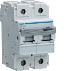 HMX225 - Criador 2P 25A C 50kA 3M HAGER Ean:3250613231927
