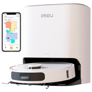 IMou Robot Aspired RV3 - 8500PA / 6400 MAH - Sweep, aspirate et frottement - Auto-nettoyage - Station de charge - Gérer à partir de l'application