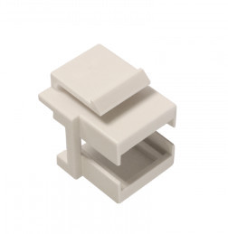 Keystone module for F.O. adapter. "SC" Simplex or "LC" female duplex, plastic box