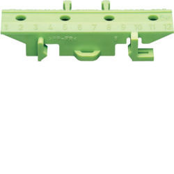 KZ013 - Base verte / jaune pour le bus Hager Ean: 3250613960131