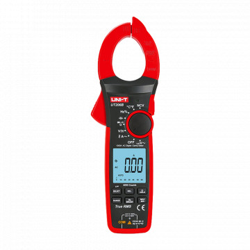 LCD-Zangenmessgerät – Gleichstrommessung bis 1000 V – Wechselstrommessung bis 1000 V und 1000 A – Widerstand/Kapazität/Frequenz/Temperatur – automatische Bereichswahl | Testdioden | True RMS | NVC – 42 mm Bremssattelöffnung