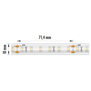 LED tape EPRO 16.8W 24V 4000K IP65 5mt