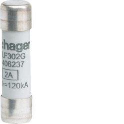 LF302G - FUSE 10X38 GG 2A 500V HAGER EAN: 3250614062377