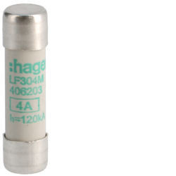 LF304m - Fuse 10x38 AM 4A 500V HAGER EAN: 3250614062032