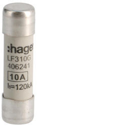LF310g - Fuse 10x38 GG 10A 500V HAGER EAN: 3250614062414