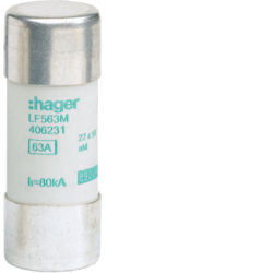 LF563m - Fuse 22x58 AM 63A 690V HAGER EAN: 3250614062315