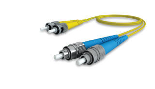 LM -010D9FCUSTU - Patch -Kabelspiegel FC/UPC - ST/UPC Monomode 9/125 Duplex 1M LSZH Lightmax