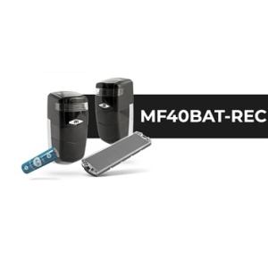 MF40BAT-ERC Photocéls the rechargeable battery