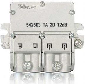 Mini-Derivador 5...2400MHz "EasyF" 2D 12dB Interior (TA – Piso 1)