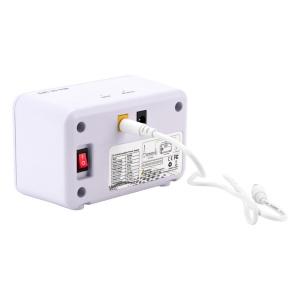 Mini UPS - Entrada DC 12V / 2.5A - Salida DC 12V / 2A - Batería Li-Ion 45Wh recargable - Indicador LED de batería - Tiempo de transferencia 0ms