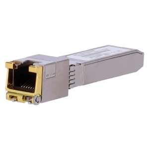 Módulo transceptor SFP+ padrão - Porta de cobre com conector RJ45 - Velocidades suportadas 2.5G/5G/10G - Distância operacional de até 80m a 10Gbps - Norma de eficiência do IEEE 802.3az - Caixa metálica de alta dissipação