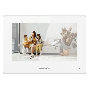 Monitor para videoporteiro - Ecrã tátil TFT 7" - Áudio bidireccional - TCP/IP, SIP - Sem ligação à aplicação móvel - Montagem em superficie | Branco