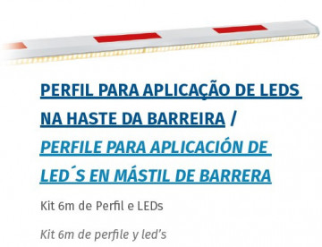 Motorline Profile for LEDs Accessories for Barriers