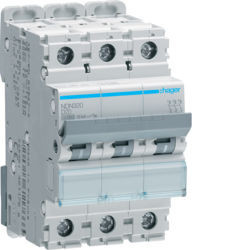 NDN320 - Breaker 3p 20a D 10/15ka 3m Hager EAN: 3250614611773