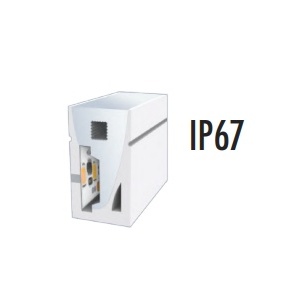 Néon LED L 9.6W 24 V IP67 jaune