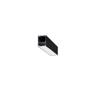 Out009 -B - Prigorate aluminum profile 2mt lacked black