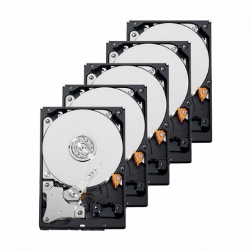 Pack de discos rígidos - 10 unidades - Toshiba - HDWV110UZSVA - 1 TB de armazenamento - Especial para CCTV
