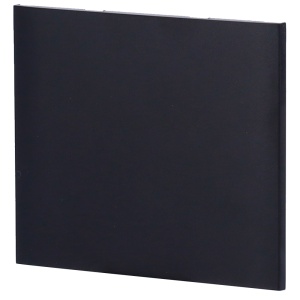 Painel tátil para interrutor de luz vertical - Compatível com AJ-LIGHTCORE-1G-VERT / -2W-VERT - Retroiluminação LED - Painel central de toque sem contacto - Cor preto - Ajax - LightSwitch CenterButton Vertical