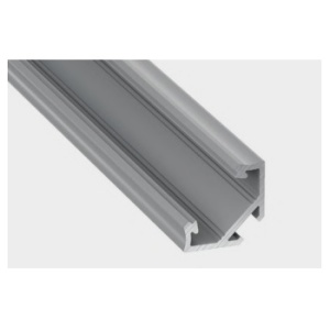 Perfil alum. Linha Basic Canto 23,3x11,8x2000mm