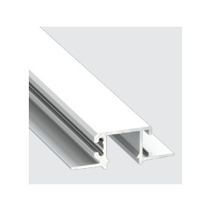 Perfil alum Linha Basic Encastre 41,7x14,8x2000mm Anod. MONO