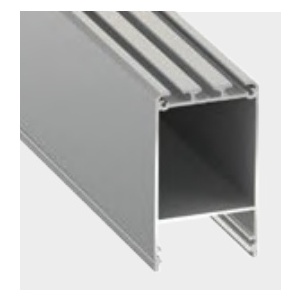 Perfil alum. Linha LUXE Saliente 73x43x2000mm CLARO