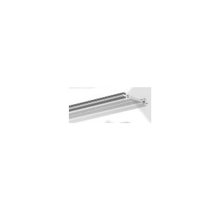 Perfil alum. Saliente Redondo Ø30x2000mm Anod. JAZ DUO