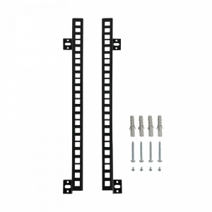 Perfiles de Rack de 10" a 19" 8U. Instalación na muro ou platos prefurado