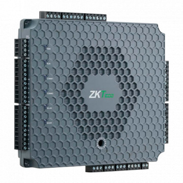 Poi Biometric Access Controller - Digital Printing Access, Card, QR or PIN - TCP/IP | Connection with Slave Controller - 4 Readers by Wiegand | 4 Readers by OSDP - Relay Exit to 2 Ports - Software Atlas Incorporado and Appp